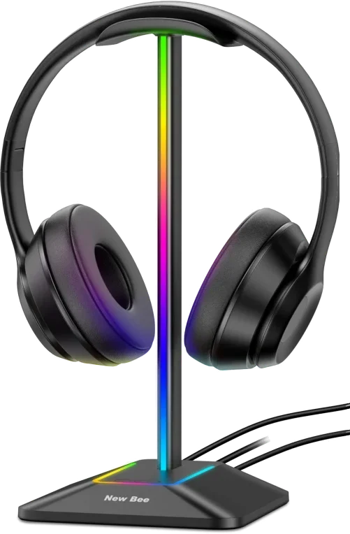 RGB Headset Stand in Black