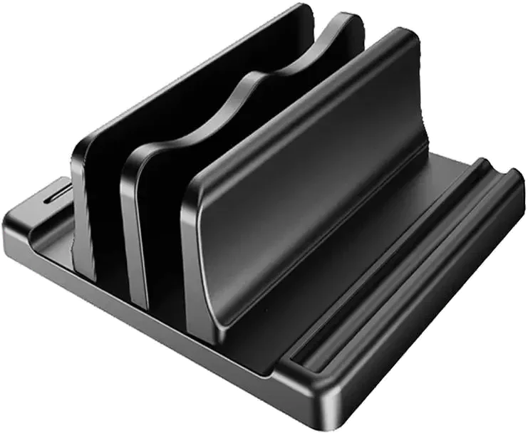 Vertical Laptop Stand in Black