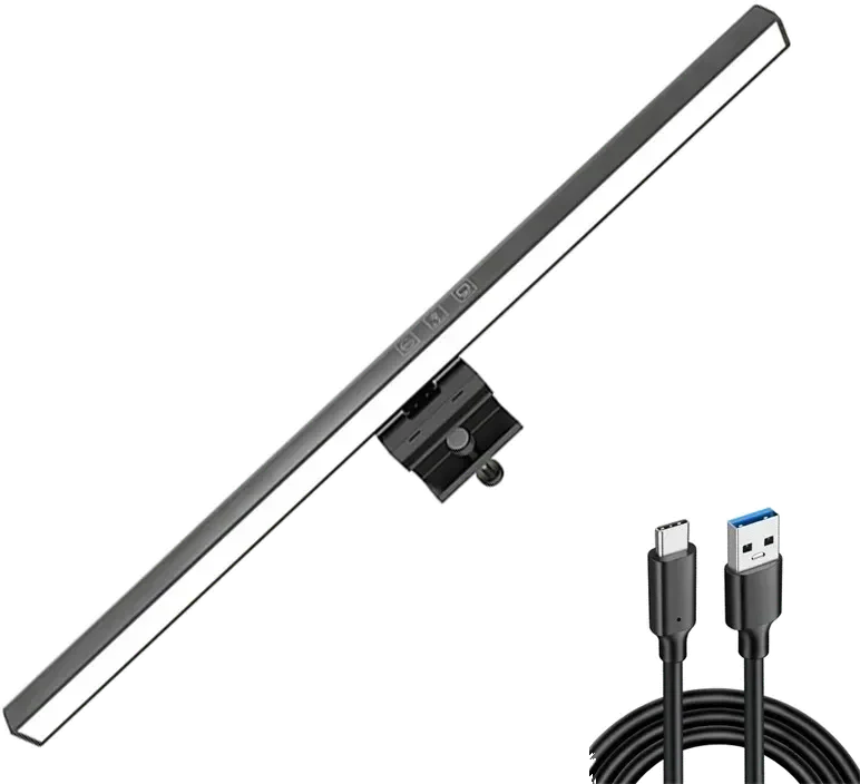 Monitor Light Bar in Black